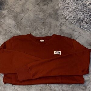 The North Face Men's Brick Red Crewneck Sweater